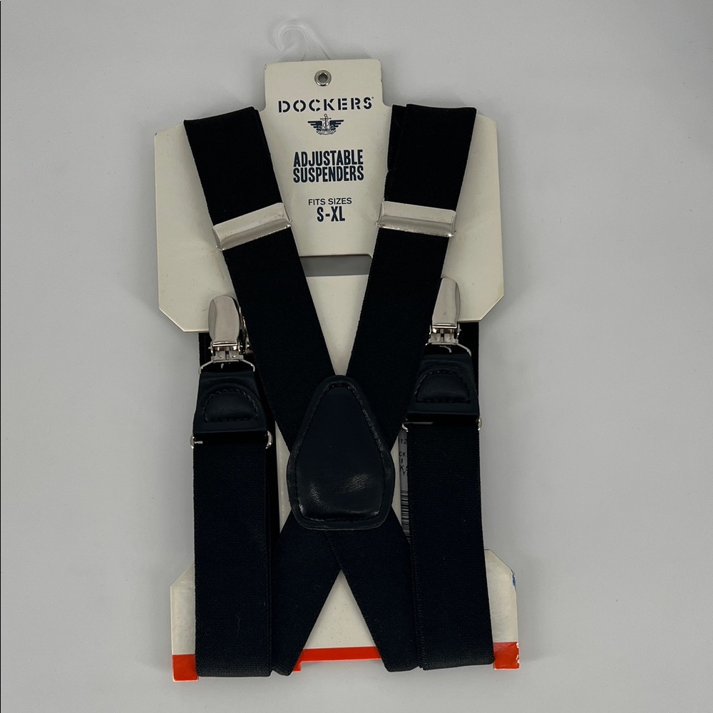 Dockers Classic Black Suspenders